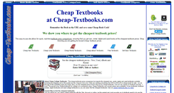 Desktop Screenshot of cheap-textbooks.com