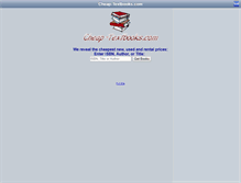Tablet Screenshot of cheap-textbooks.com